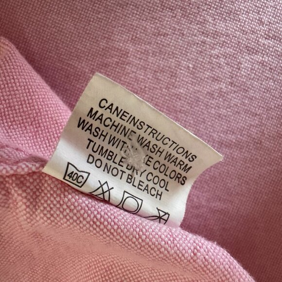 Ralph Lauren Womens Oxford Button Down Shirt Size Medium M Pink Preppy - Picture 12 of 12